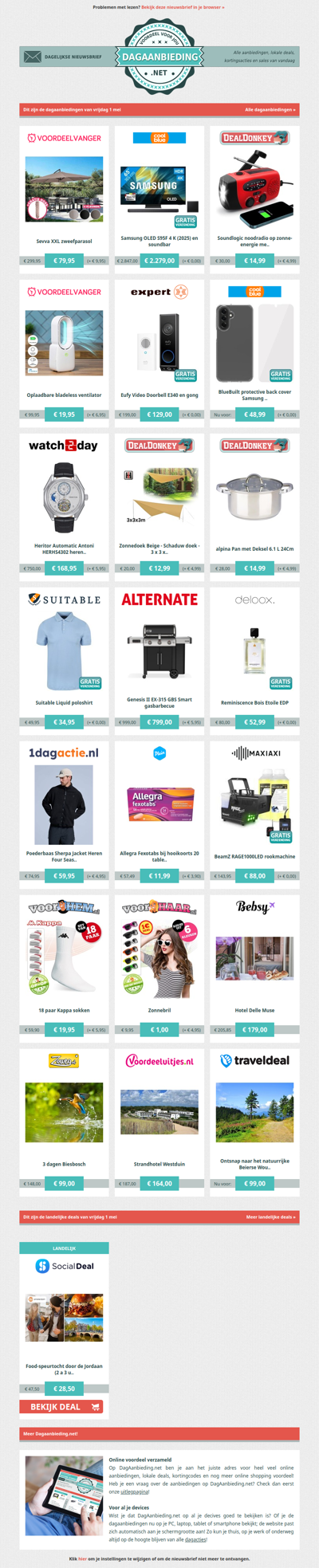 Beste Asda, alle dagaanbiedingen van vrijdag 1 mei