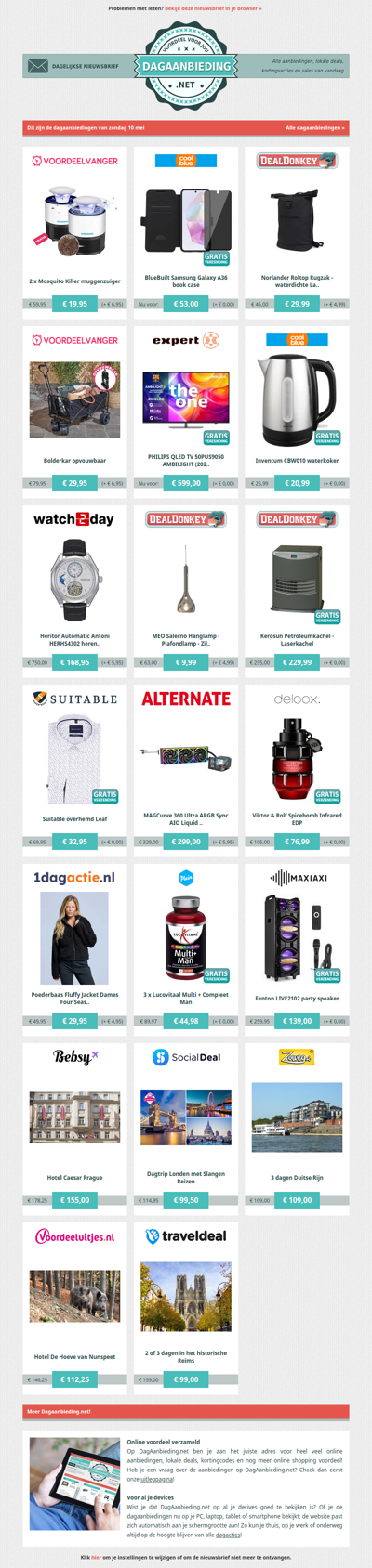 Beste Asda, alle dagaanbiedingen van zondag 10 mei