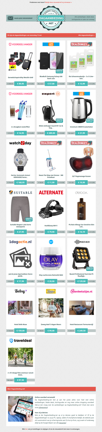 Beste Asda, alle dagaanbiedingen van woensdag 13 mei