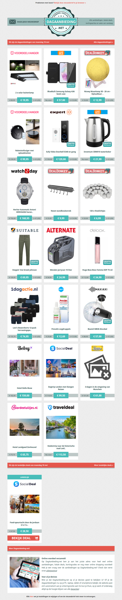 Beste Asda, alle dagaanbiedingen van maandag 18 mei