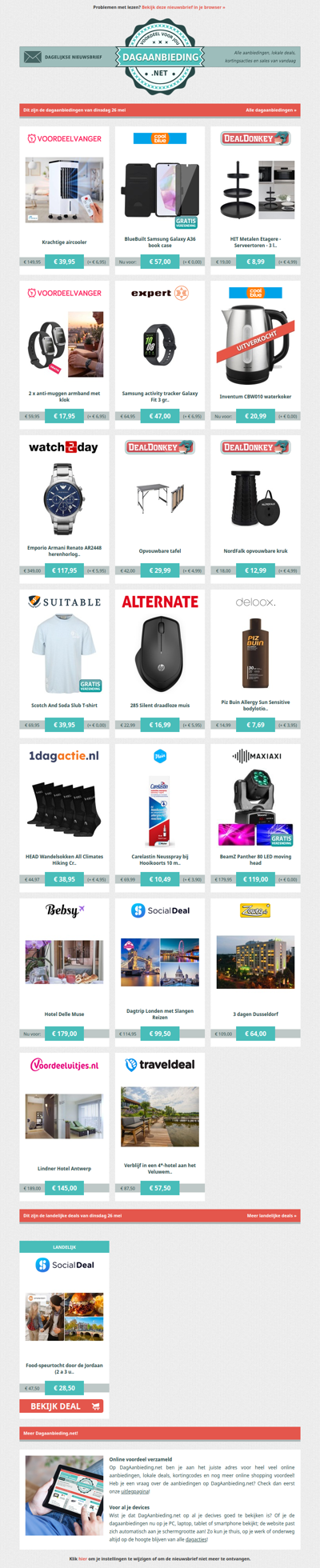 Beste Asda, alle dagaanbiedingen van dinsdag 26 mei
