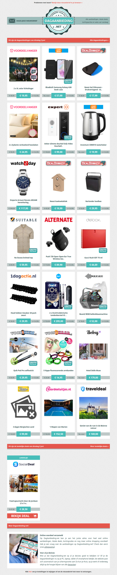 Beste Asda, alle dagaanbiedingen van dinsdag 2 juni
