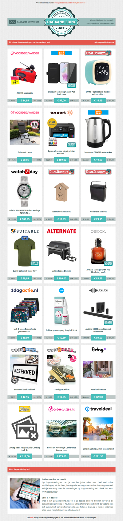 Beste Asda, alle dagaanbiedingen van donderdag 4 juni