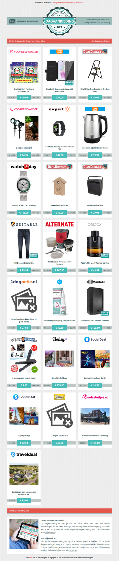 Beste Asda, alle dagaanbiedingen van vrijdag 5 juni