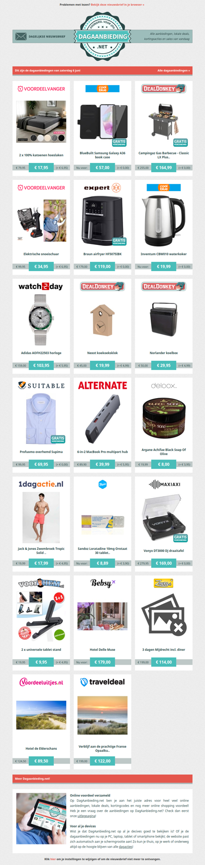 Beste Asda, alle dagaanbiedingen van zaterdag 6 juni