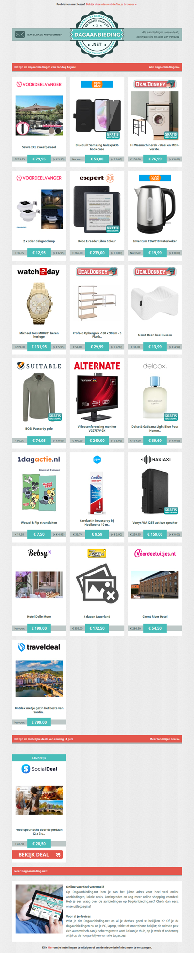 Beste Asda, alle dagaanbiedingen van zondag 14 juni