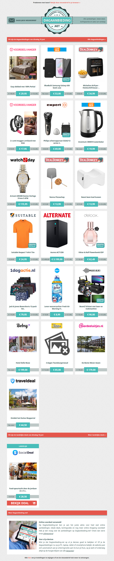 Beste Asda, alle dagaanbiedingen van dinsdag 16 juni