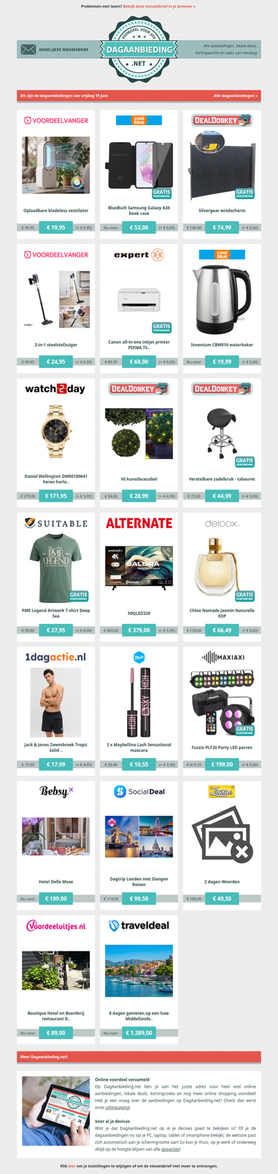 Beste Asda, alle dagaanbiedingen van vrijdag 19 juni