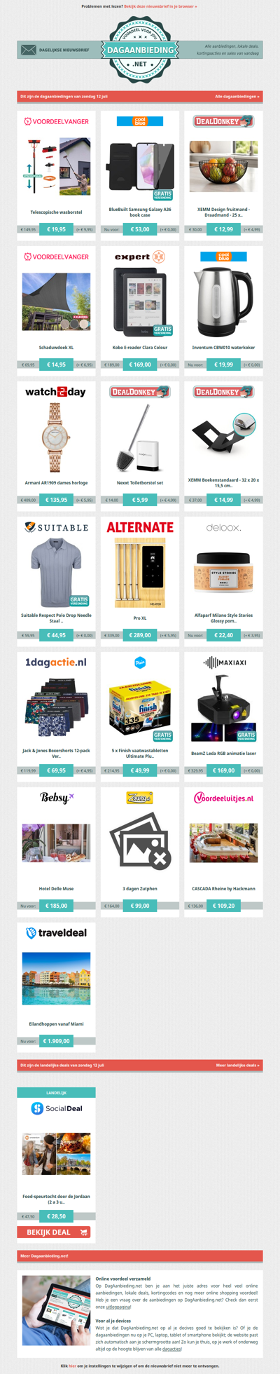 Beste Asda, alle dagaanbiedingen van zondag 12 juli