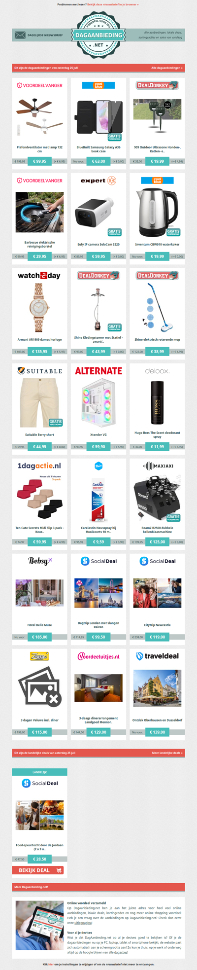 Beste Asda, alle dagaanbiedingen van zaterdag 25 juli