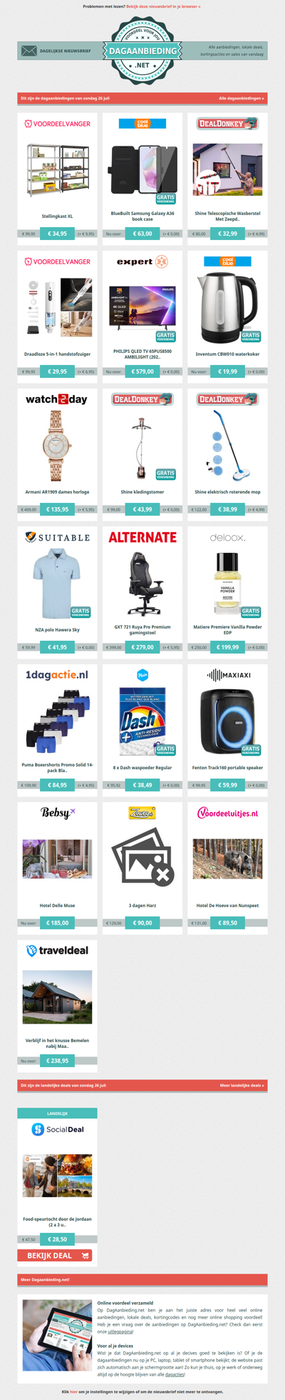 Beste Asda, alle dagaanbiedingen van zondag 26 juli