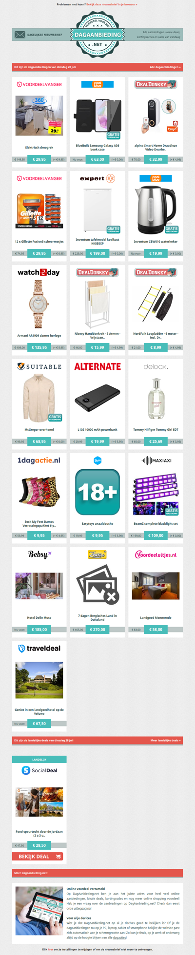 Beste Asda, alle dagaanbiedingen van dinsdag 28 juli