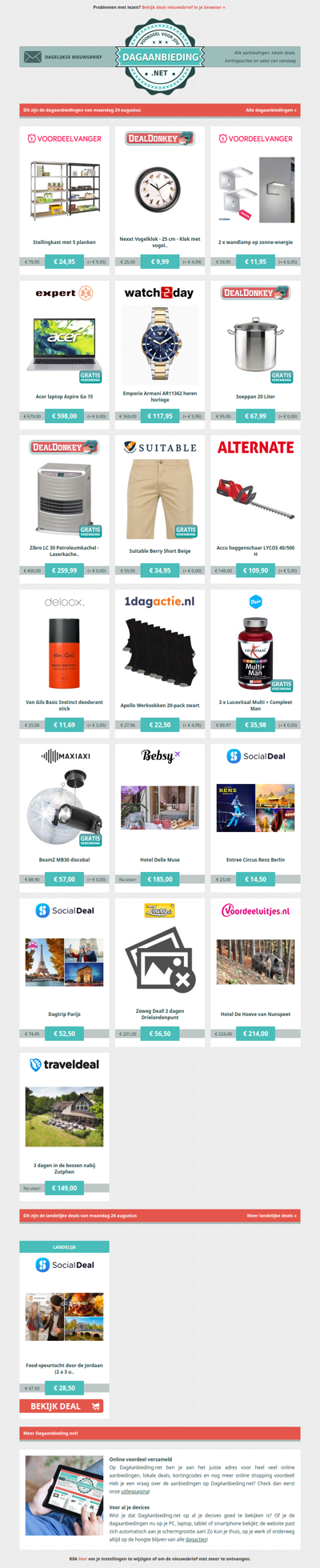 Beste Asda, alle dagaanbiedingen van maandag 24 augustus