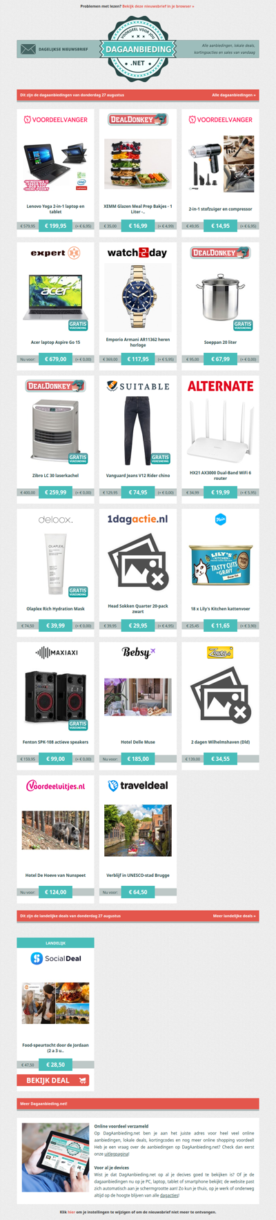 Beste Asda, alle dagaanbiedingen van donderdag 27 augustus