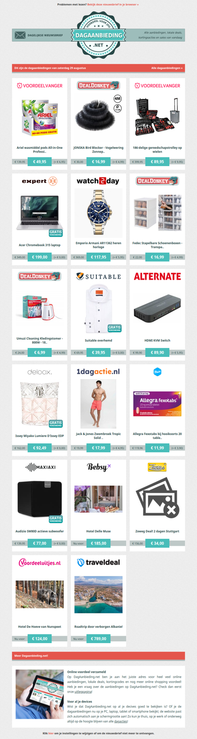 Beste Asda, alle dagaanbiedingen van zaterdag 29 augustus