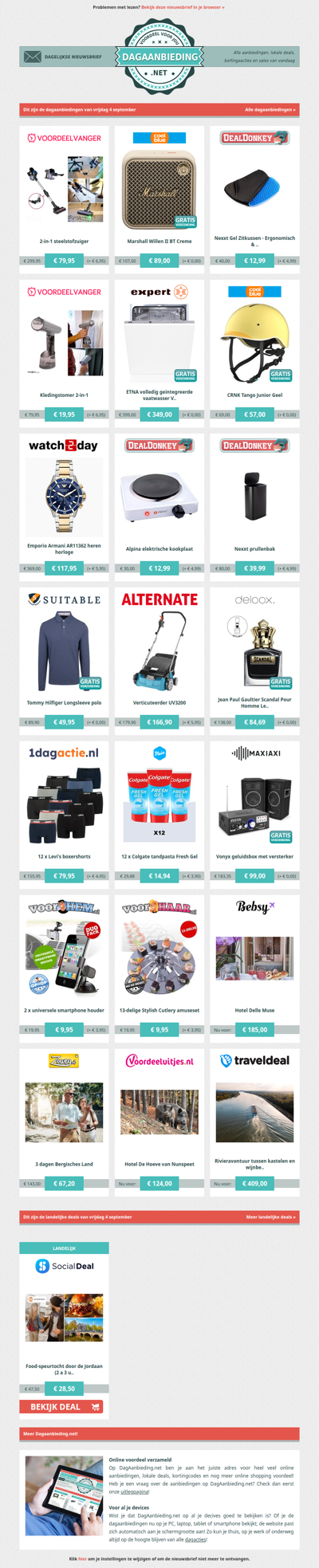 Beste Asda, alle dagaanbiedingen van vrijdag 4 september