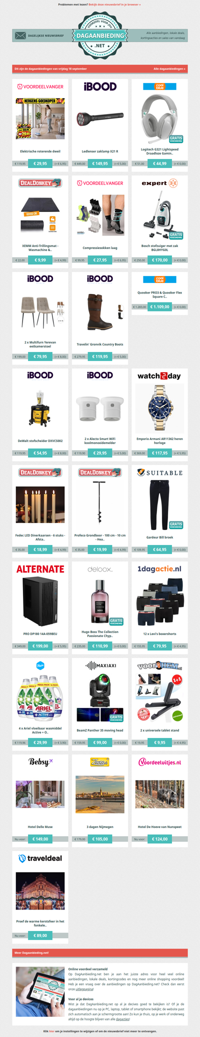Beste Asda, alle dagaanbiedingen van vrijdag 18 september