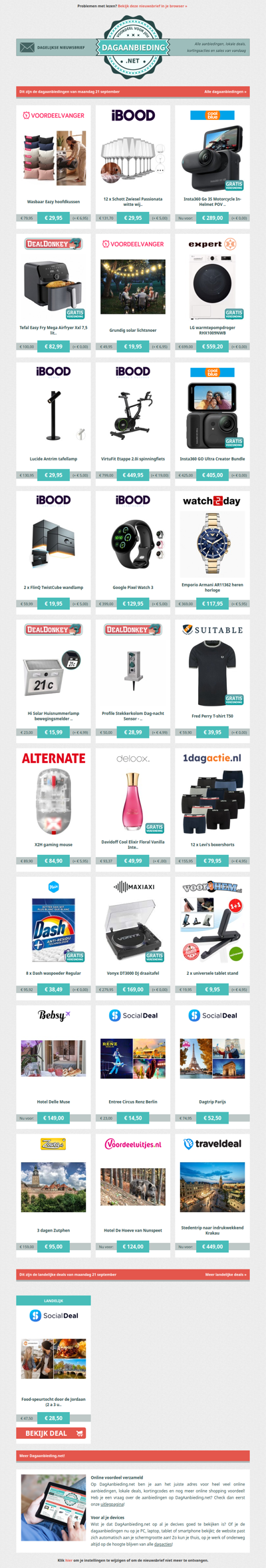 Beste Asda, alle dagaanbiedingen van maandag 21 september