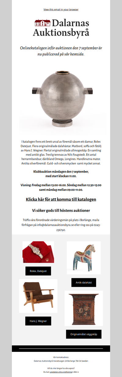 Katalog publicerad online