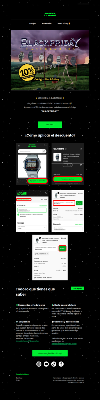 Cómo aplicar el descuento