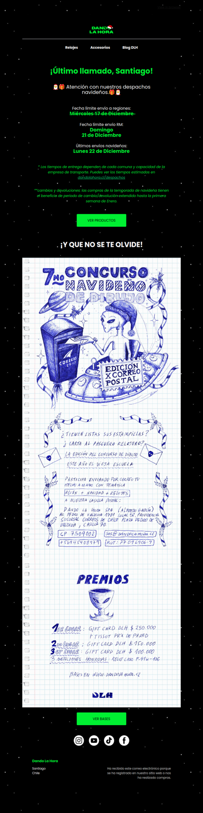 Hoy cerramos la venta navideña