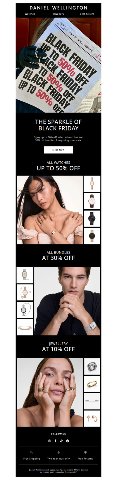 Don't miss out: Up to 50% off