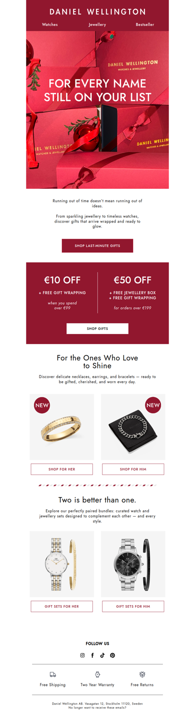 Need a gift? We've got you.