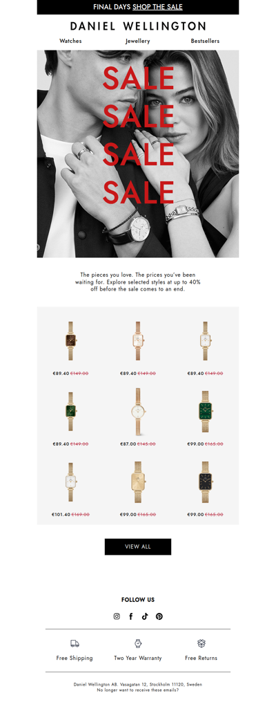 Final call: Get 40% off