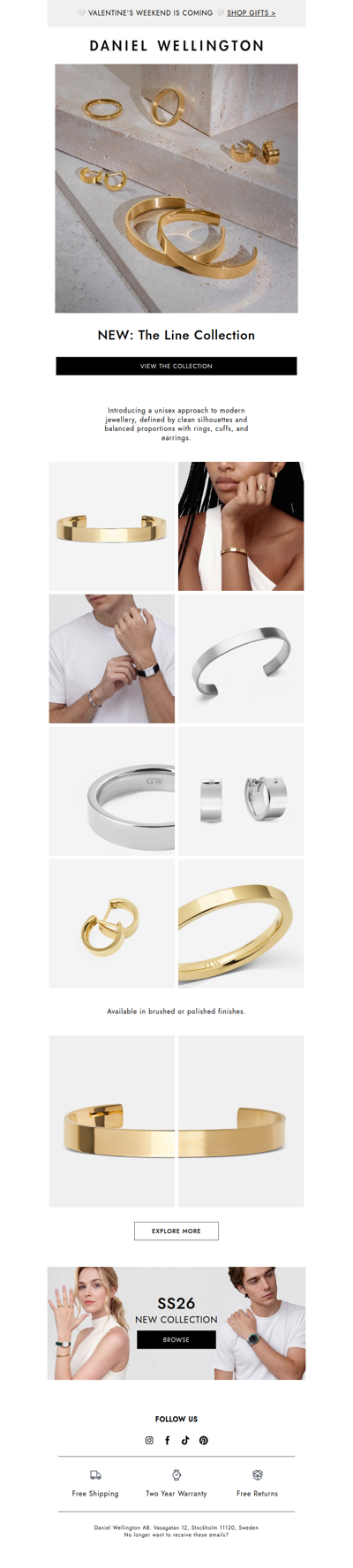 Modern balance in form