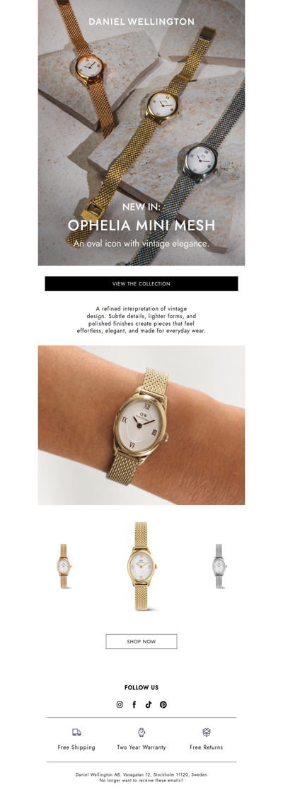 Vintage, reimagined with a modern twist