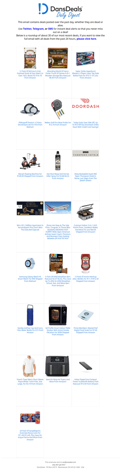 DansDeals Daily Digest for 10/28/2025