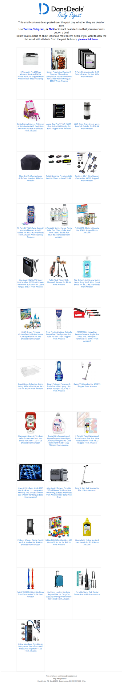 DansDeals Daily Digest for 11/04/2025