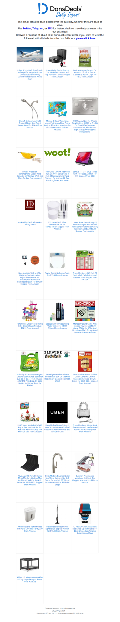 DansDeals Daily Digest for 11/24/2025