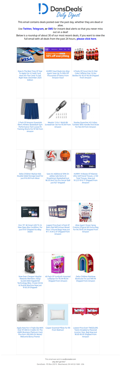 DansDeals Daily Digest for 12/10/2025