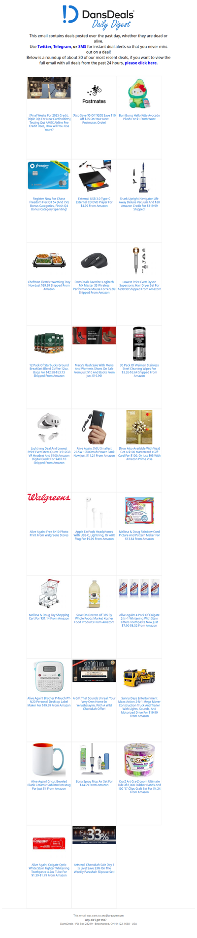 DansDeals Daily Digest for 12/15/2025