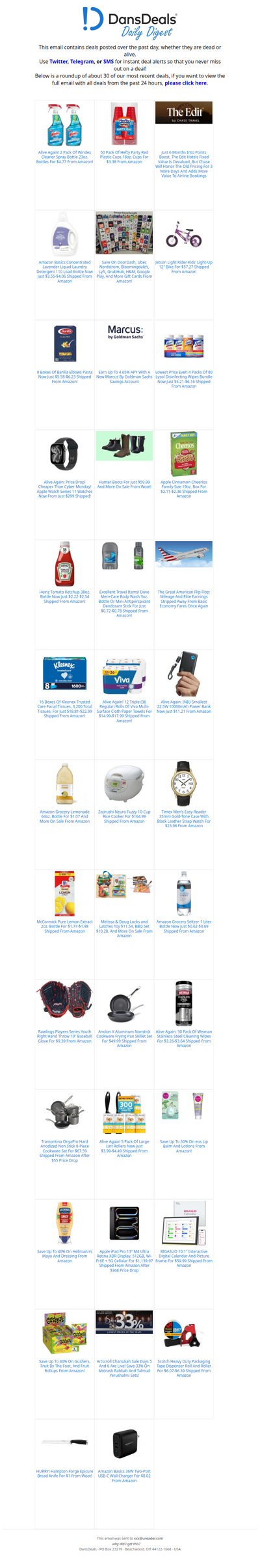 DansDeals Daily Digest for 12/19/2025