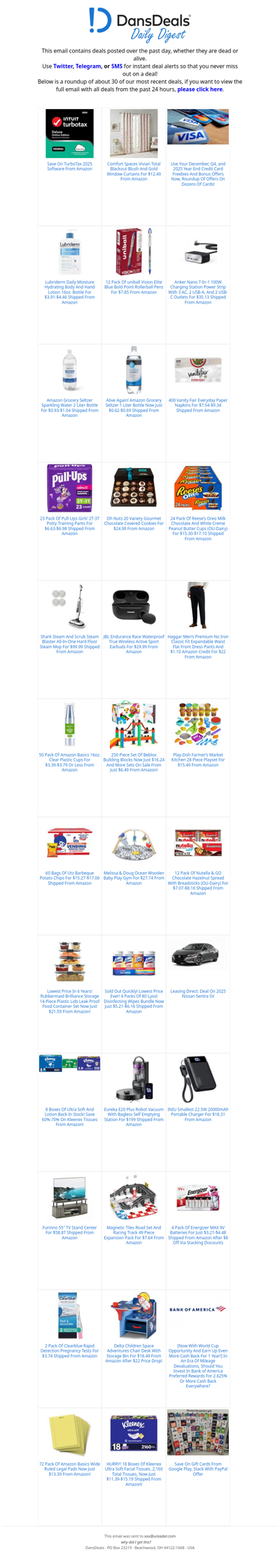 DansDeals Daily Digest for 12/24/2025