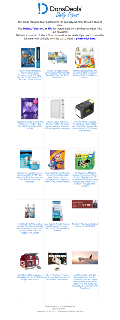 DansDeals Daily Digest for 01/06/2026