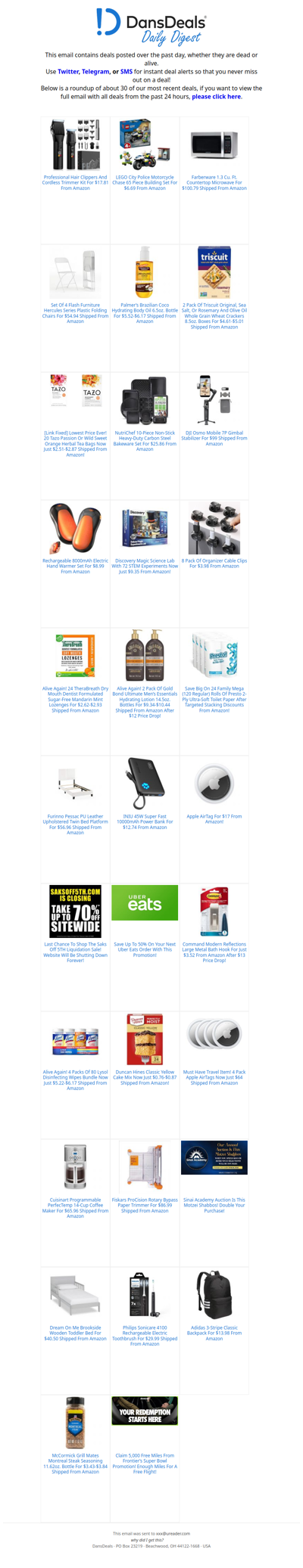 DansDeals Daily Digest for 02/06/2026