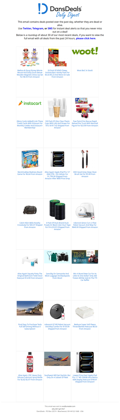 DansDeals Daily Digest for 02/13/2026