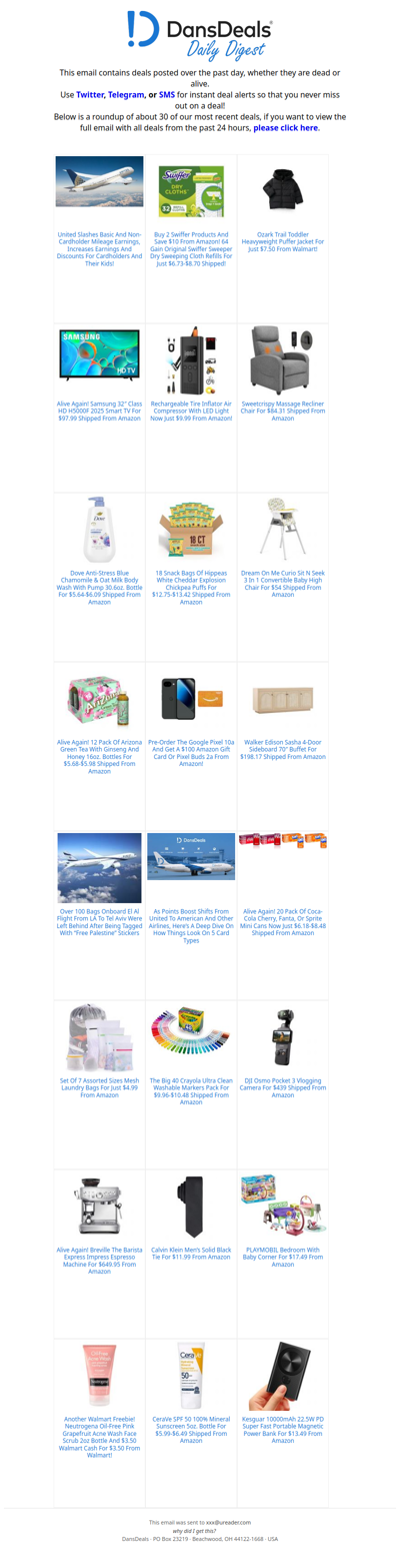 DansDeals Daily Digest for 02/19/2026