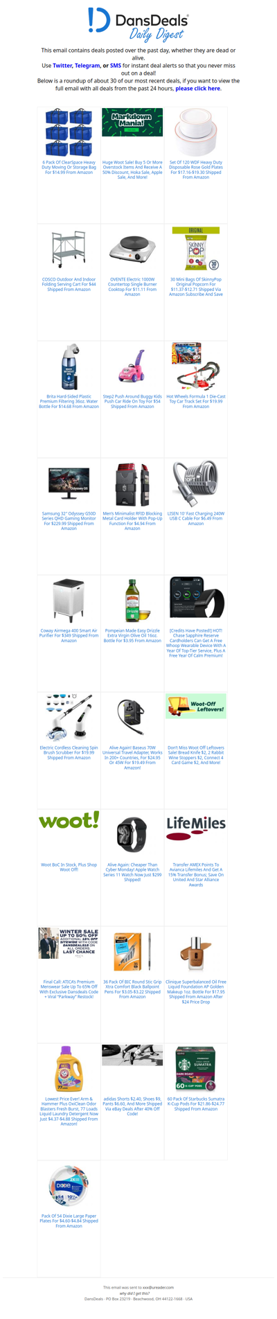 DansDeals Daily Digest for 02/20/2026