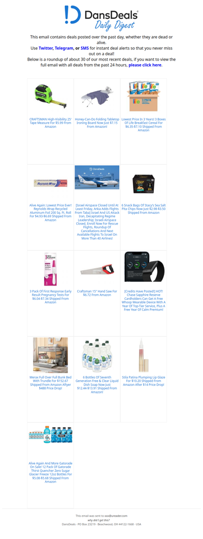 DansDeals Daily Digest for 03/01/2026