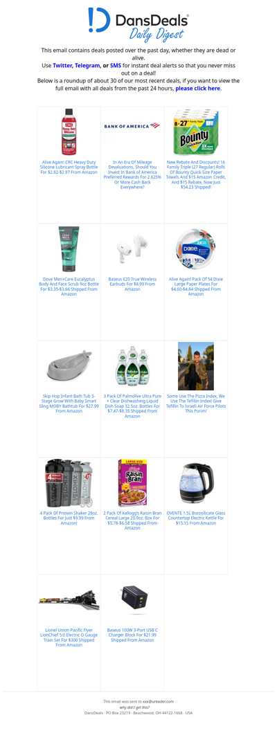 DansDeals Daily Digest for 03/04/2026