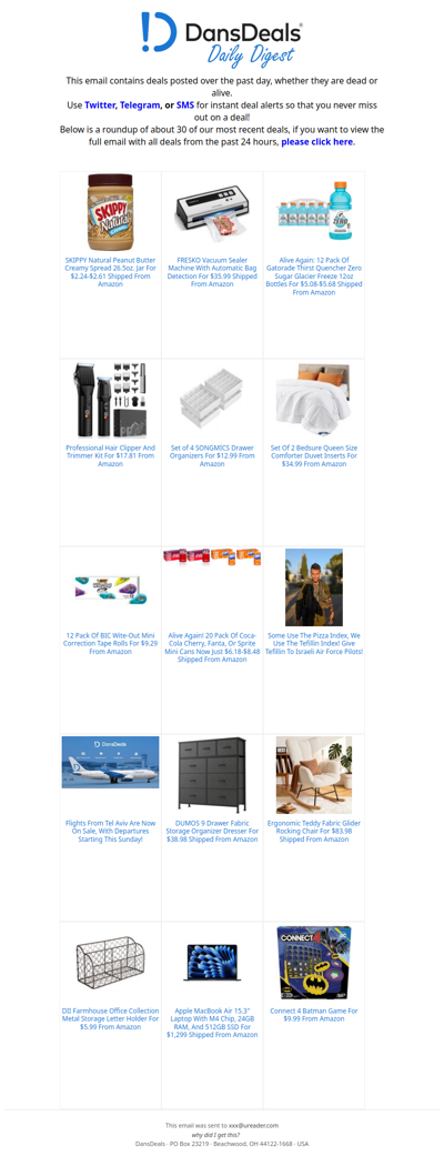 DansDeals Daily Digest for 03/06/2026