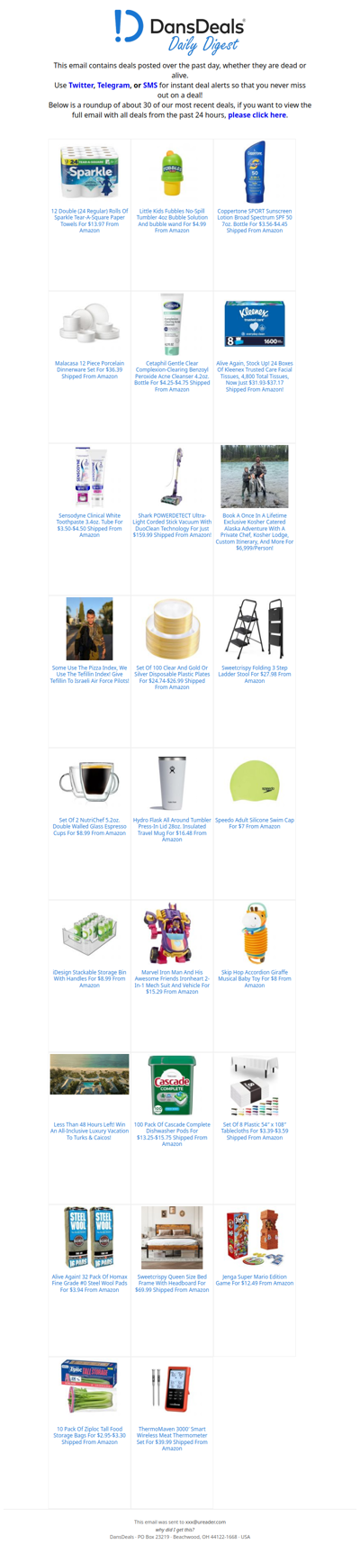 DansDeals Daily Digest for 03/08/2026