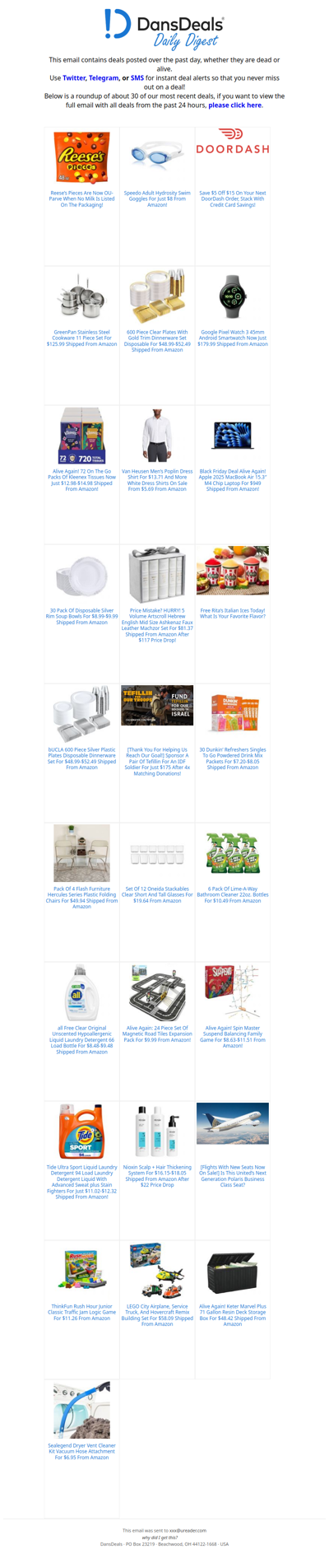 DansDeals Daily Digest for 03/20/2026