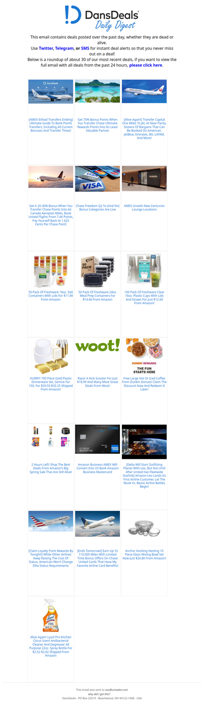 DansDeals Daily Digest for 04/01/2026