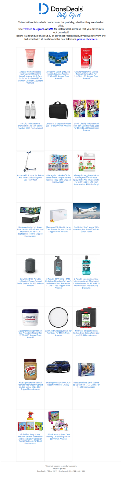 DansDeals Daily Digest for 04/14/2026