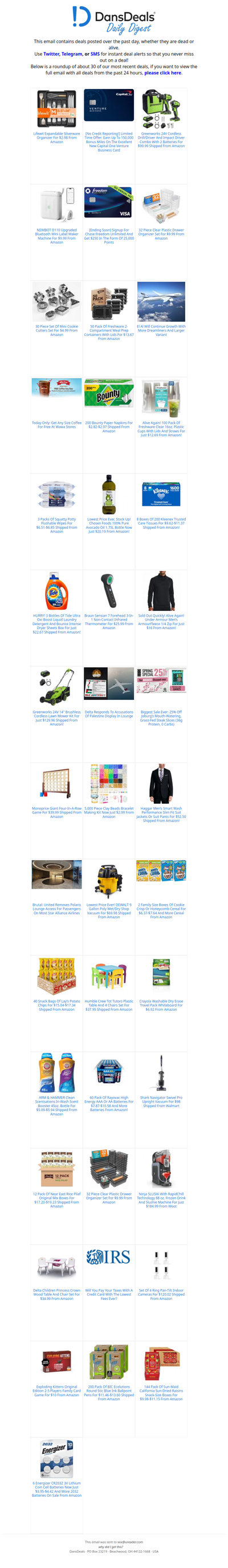 DansDeals Daily Digest for 04/16/2026